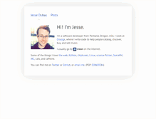 Tablet Screenshot of jessedubay.com